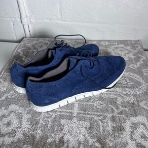 Cole Haan Women's Blue Suede Shoes
